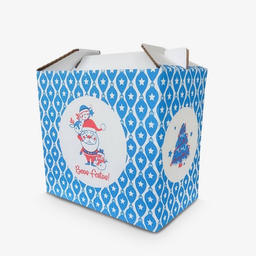 Caixa para cesta de natal - Papillon