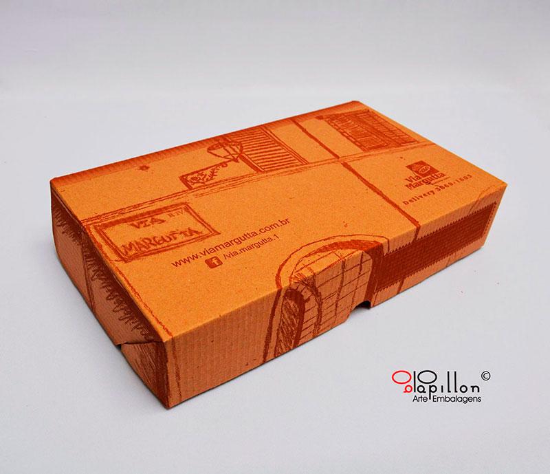 Caixas de papelão para doces e salgados personalizadas